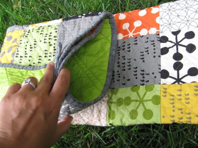 Tucked Quilt Fold (8)