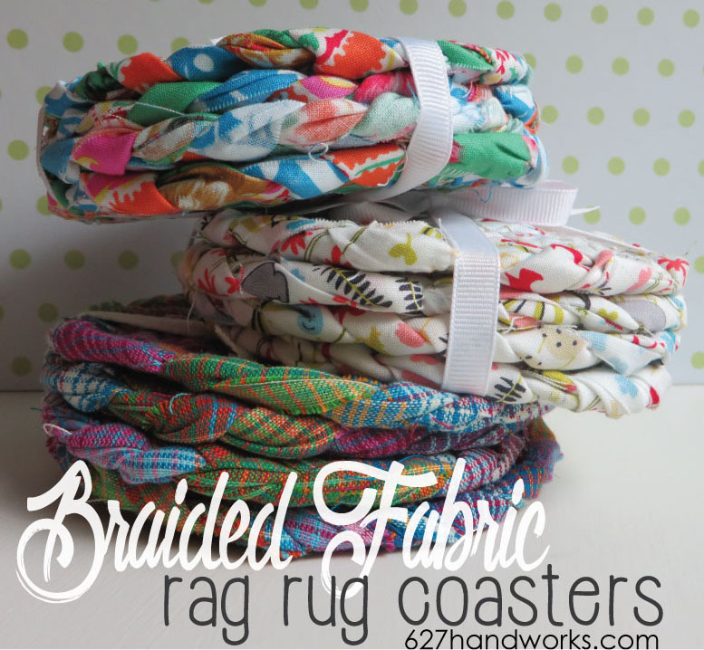 How To: Braided Rag Rug Coaster